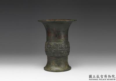 图片[3]-Zun wine vessel  with inscription “Ya qin” dedicated to Fu Yi, late Shang dynasty, c. 13th-11th century BCE-China Archive